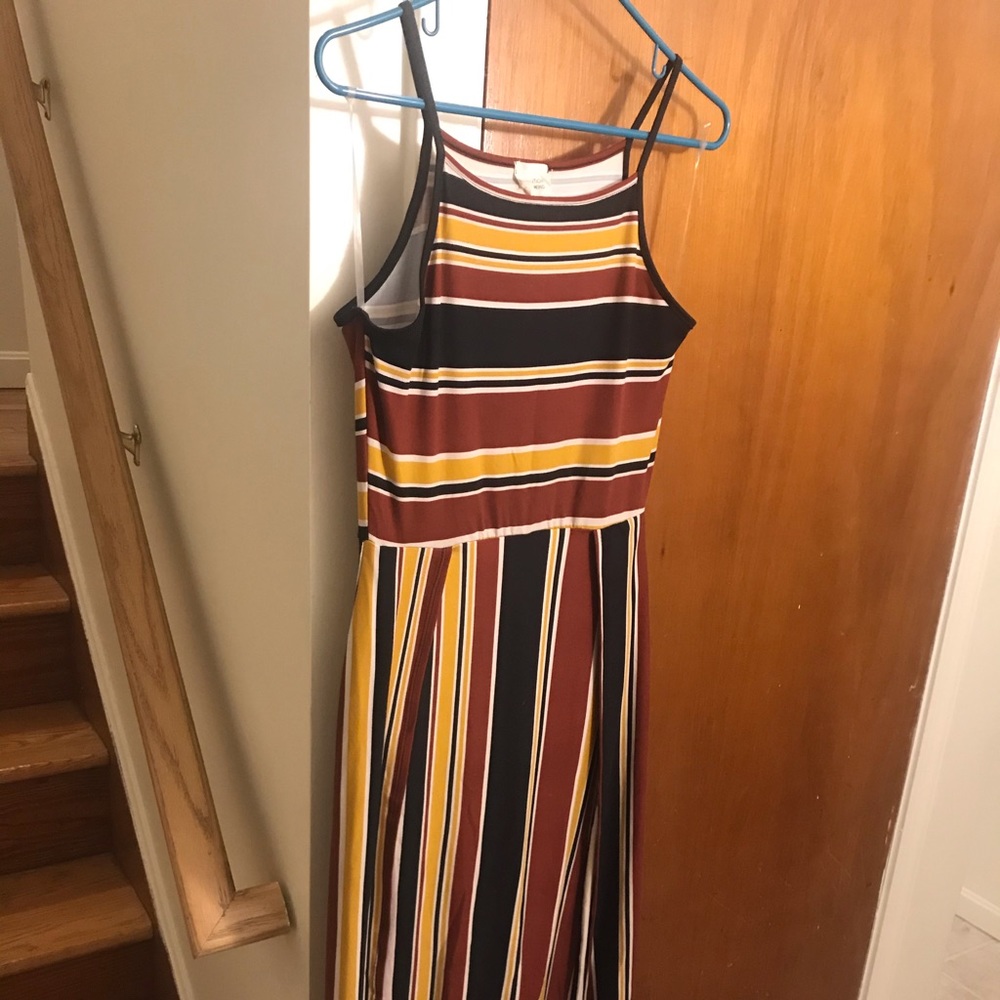 Spaghetti strap maxi dress
